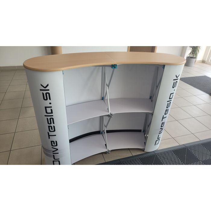 Max Pop Up pult hátulnézet