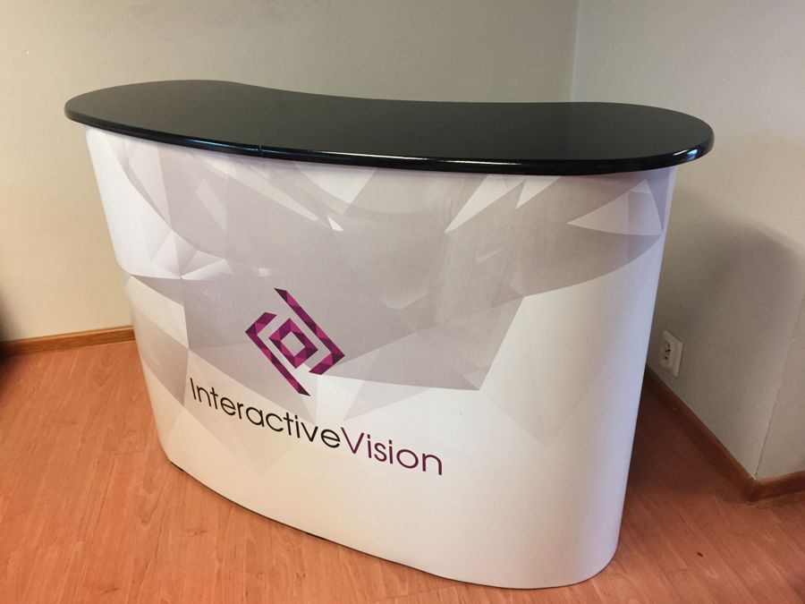 Interactive Vision promóciós pult