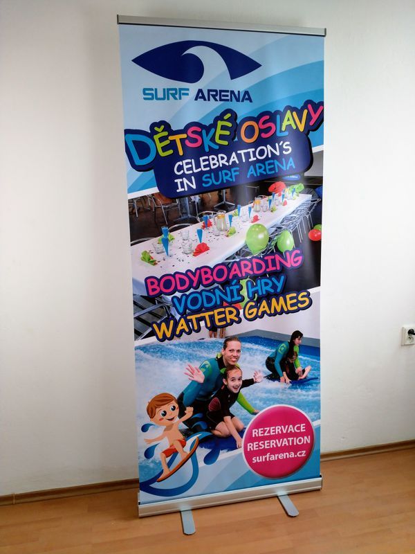 SurfArena rollup 85x200