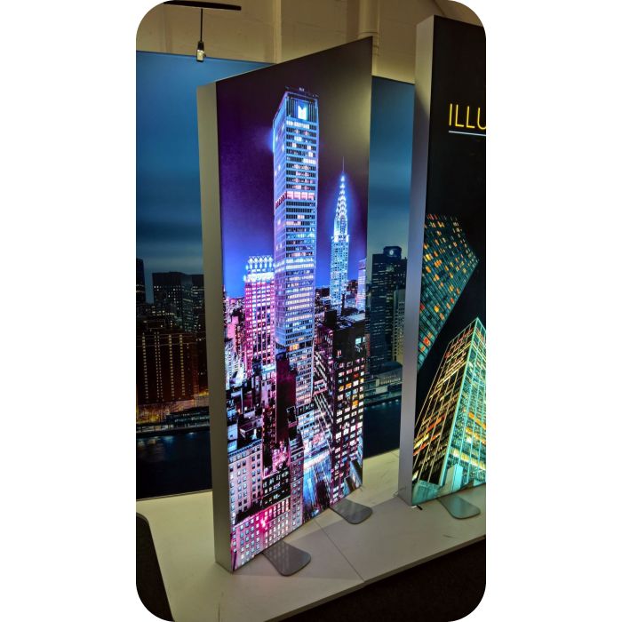 LED világító textilpanel 
