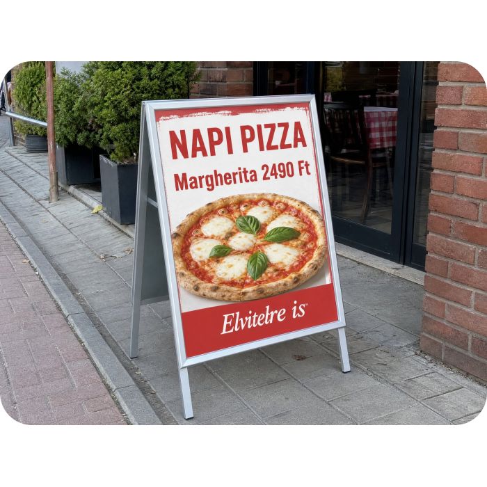 Megállító tábla – Napi pizza