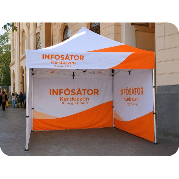 Ollós sátor – információs sátor