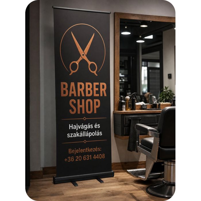 Roll Up Black – Barber shop