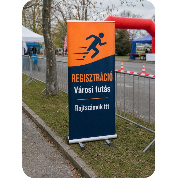 Kültéri Roll Up – városi futás regisztrációja
