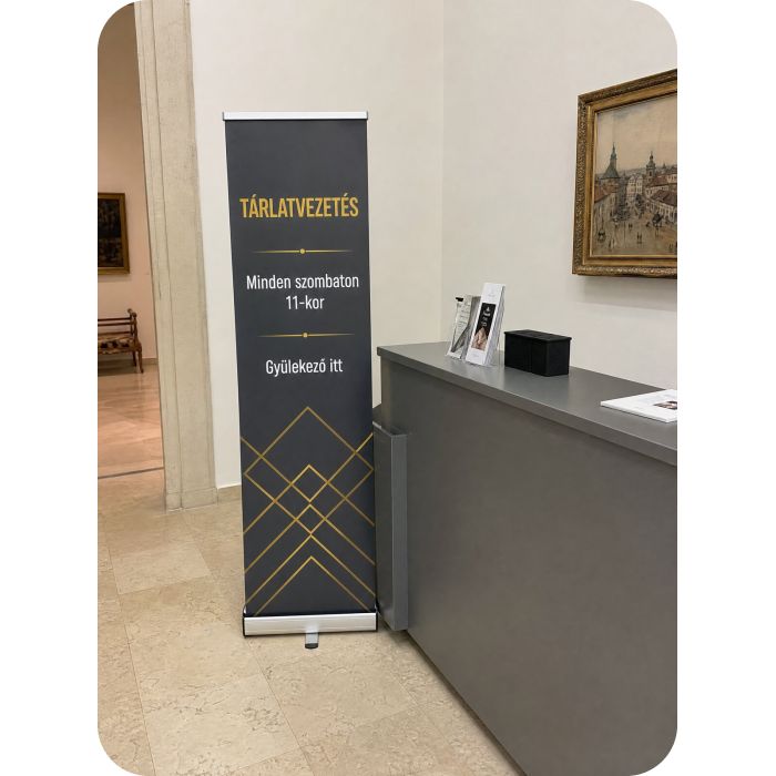 Roll Up Mini – Tárlatvezetés