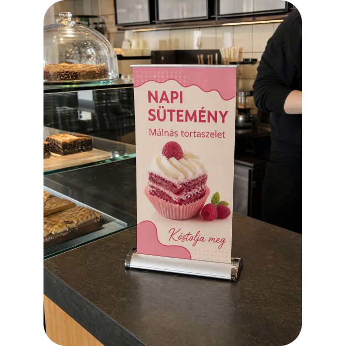 Asztali Roll Up – Napi sütemény