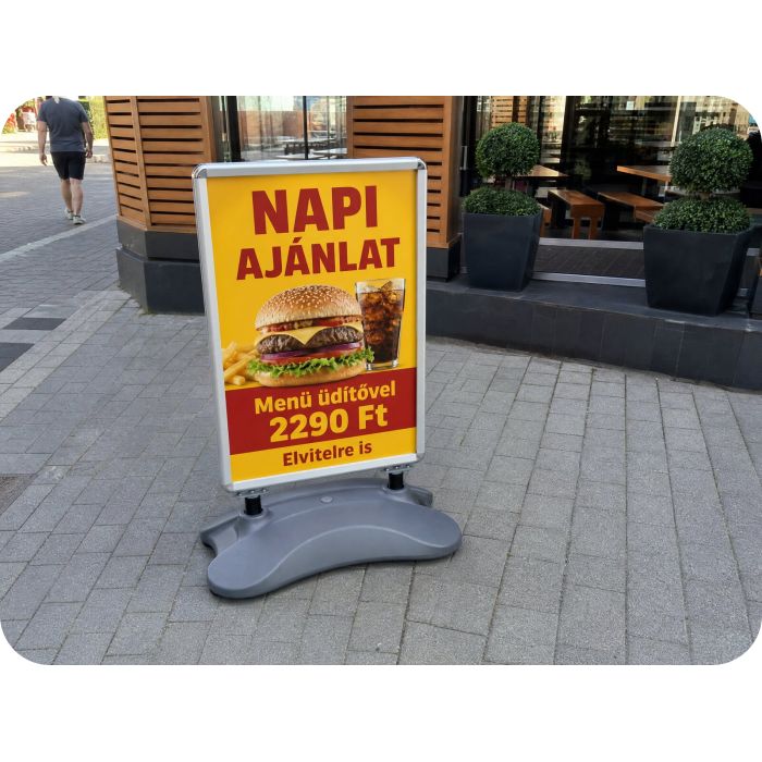 Kültéri megállító tábla – Napi ajánlat