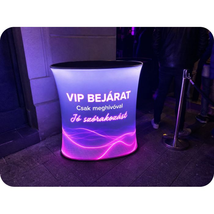 Automata LED reklámpult – Vip bejárat