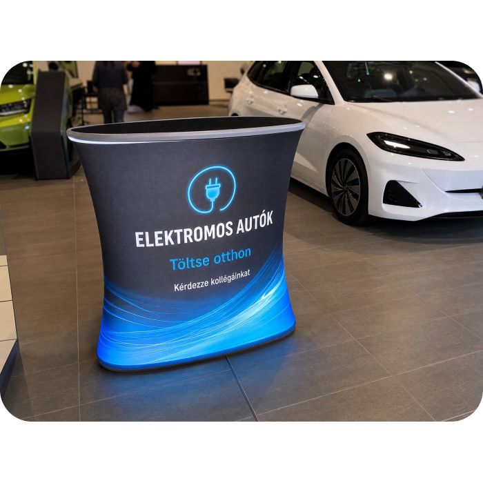 Automata LED reklámpult – Elektromos autók