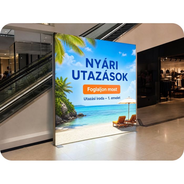 LED reklámfal – Nyári utazások