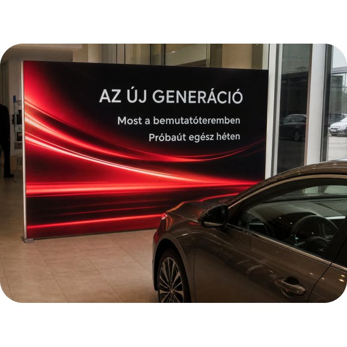 LED reklámfal – Az új generáció