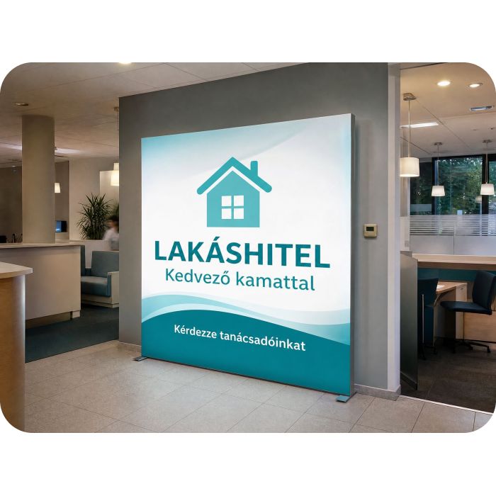 LED reklámfal – Lakáshitel