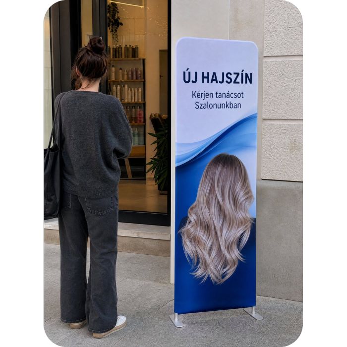 Textil háttérfal – Új hajszín