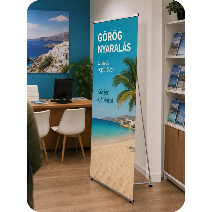 Standard L-banner – Görög nyaralás