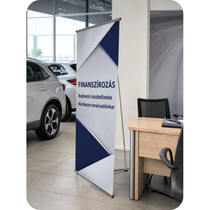 Standard L-banner – Finanszírozás