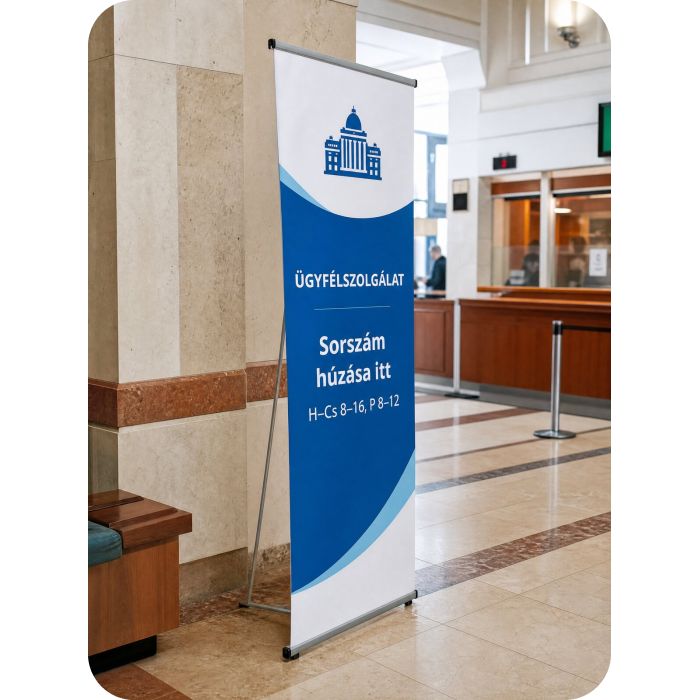 Standard L-banner – Ügyfélszolgálat