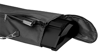 Hordtáskába csomagolt Roll up Exclusive Black