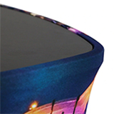 Tkanina napnutá pomocou SEG systému